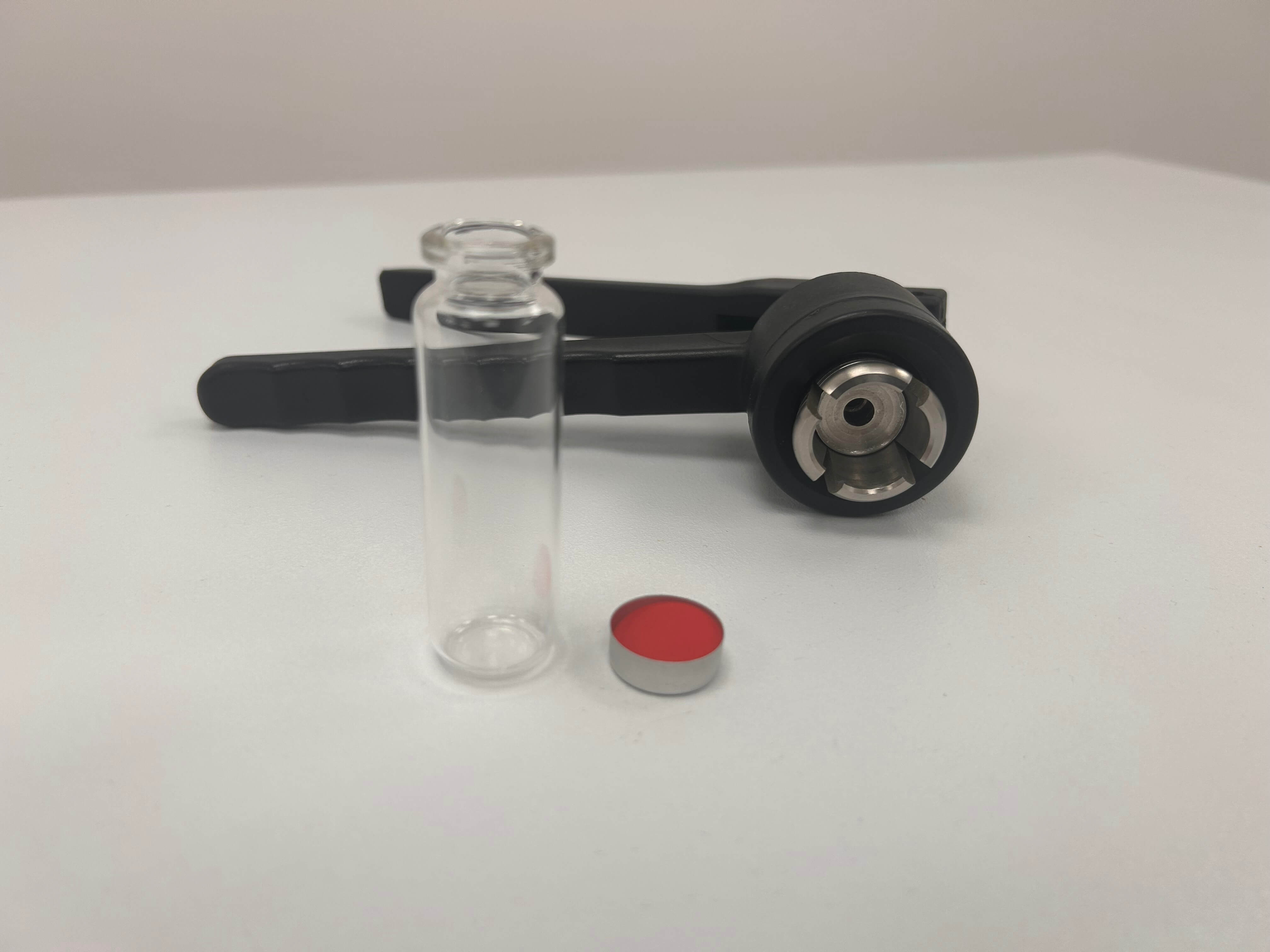 Gas Chromatograph (GC) with Headspace unit in a GMP laboratory